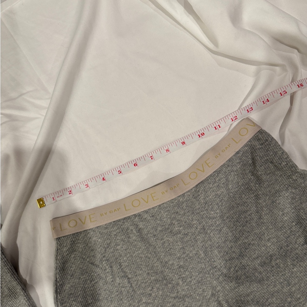 Love by Gap Gray Ribbed Intimate Sleepwear Set - Picture 7 of 8